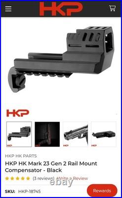 HKP HK Mark 23 Gen 2 Rail Mount Compensator Black