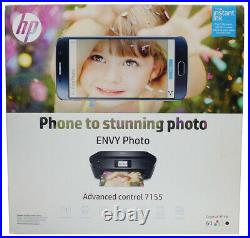HP Envy Photo 7155 All-In-One Wireless InkJet Printer Copy Scan NEW SEALED BOX