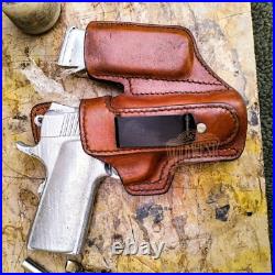 Hand Molded Leather Open Top IWB Combo Holster And Mag Pouch for Heckler & Koch Hand Molded Leather Open Top IWB Combo Holster And Mag Pouch for Heckler & Koch