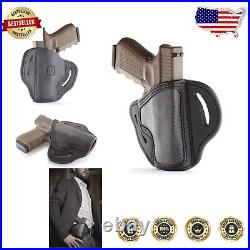 Handcrafted Leather Holster for Glock 19 & Similar Models Right Hand Carry