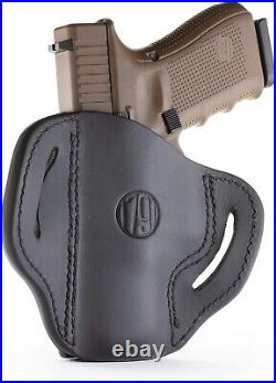 Handcrafted Leather Holster for Glock 19 & Similar Models Right Hand Carry