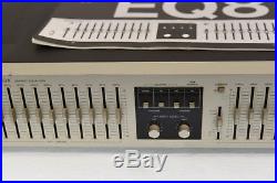 Harman/Kardon EQ8 10 Band Stereo Graphic Equalizer H/K Vintage EQ