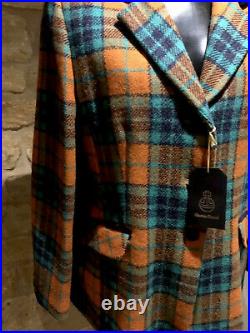 Harris Tweed Hand Woven Pure new Wool Ladies Country Blazer Size8,10,14,16,18,20