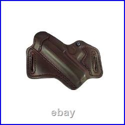 Haugen leather for H&K P7 PSP left-handed owb SOB Small Of Back holster Brown