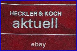 Heckler & Koch 1984 Olympia-Planer Ultra Rare Collectable, Mint