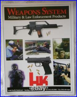 Heckler & Koch Catalog RARE HK H&K HK Weapons Systems Catalog SEAL SOCOM SWAT