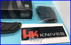 Heckler & Koch Fray Fixed Blade Tanto Knife Knives WithSheath NEW OD Green USA