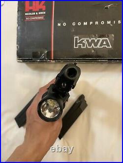 Heckler & Koch Full Metal HK45 Airsoft GBB Pistol by KWA