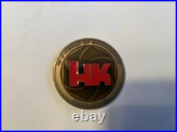 Heckler & Koch, H&K, HK 50th Anniversary Challenge Coin RARE pre production