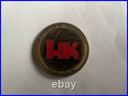 Heckler & Koch, H&K, HK 50th Anniversary Challenge Coin RARE pre production