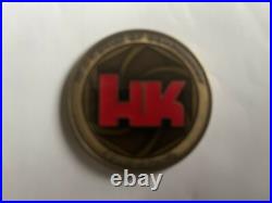 Heckler & Koch, H&K, HK 50th Anniversary Challenge Coin RARE pre production