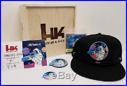 Heckler & Koch H&K HK G11 Space Soldier Hat Box Set with Patch, Sticker, and Card