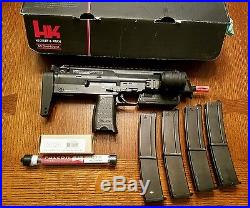 Heckler & Koch H&K KWA MP7A1 Used Gas Blow Back with a TON of Extras