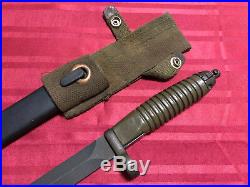 Heckler & Koch H&k G3 Iran Rifle Bayonet And Scabbard Mint