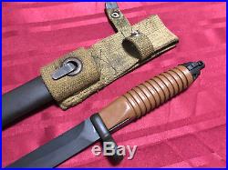 Heckler & Koch H&k G3 Iranian Rifle Bayonet And Scabbard Mint