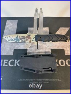 Heckler & Koch HK 75th Anniversary Fray Tanto Fixed Blade Knife Limited 1 0f 500