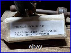 Heckler & Koch HK 940 30-06 3 Rnd Magazine 30-06 OEM Factory New ORIG Wrapping