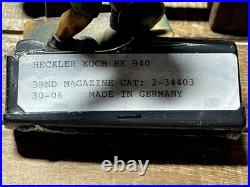 Heckler & Koch HK 940 30-06 3 Rnd Magazine 30-06 OEM Factory New ORIG Wrapping