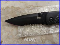 Heckler & Koch HK Black P30 Folding pocket knife by Benchmade Rare DISCONTINUED