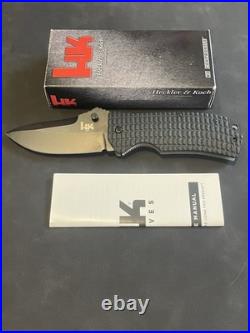 Heckler & Koch HK Conspiracy 14201BT Pocketknife Aluminum Handle Black