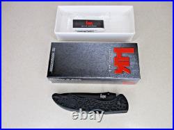 Heckler & Koch HK H&K 14452SBK Pika II Black Tanto Pocket Knife H & K Benchmade