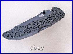 Heckler & Koch HK H&K 14452SBK Pika II Black Tanto Pocket Knife H & K Benchmade