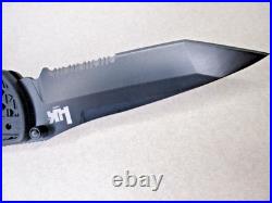 Heckler & Koch HK H&K 14452SBK Pika II Black Tanto Pocket Knife H & K Benchmade