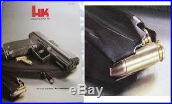 Heckler & Koch HK H&K Catalog (EXTREMELY RARE) Bullet in Backwards gun