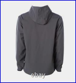 Heckler Koch HK Logo GRAY Hooded Soft Shell Jacket Waterproof Tactical Size XL