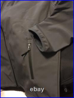 Heckler Koch HK Logo GRAY Hooded Soft Shell Jacket Waterproof Tactical Size XL