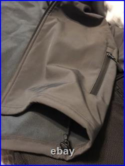 Heckler Koch HK Logo GRAY Hooded Soft Shell Jacket Waterproof Tactical Size XL