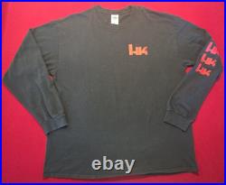 Heckler Koch HK No Compromises Men's XL Black Long Sleee Rare & Excellent MP5 91