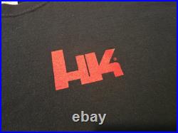 Heckler Koch HK No Compromises Men's XL Black Long Sleee Rare & Excellent MP5 91