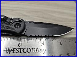 Heckler & Koch HK P30 Benchmade Discontinued Knife Black Blade And Handle