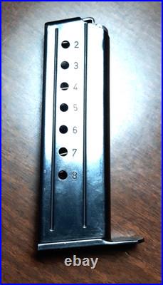 Heckler & Koch HK P7 Factory Magazine 8rd 9mm Euro Heel Release