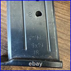 Heckler & Koch HK P7 M8 8rd Magazine Factory OEM IR date code