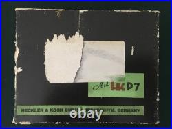 Heckler & Koch / HK P7 PSP Factory Cardboard Box / Case with Cleaning Brush