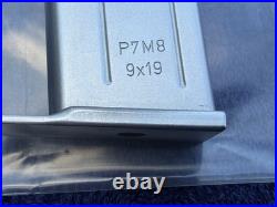 Heckler & Koch Hard Chromed P7M8 Eight Round 9mm Magazine for HK P7 M8 MINT