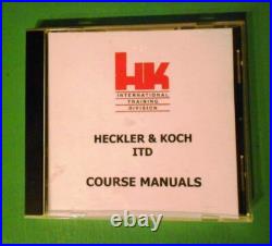 Heckler&Koch ITD (International Training Division) MANUALS HK H&K SUPER RAREc