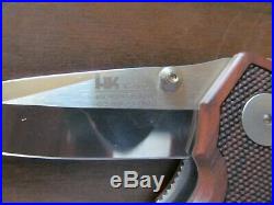 Heckler & Koch Knife Boker HK 200 LIMITED EDITION #584 H&K Mirror X15TN Rosewood