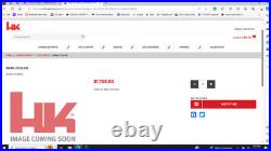 Heckler & Koch Mark23 slide with RMR Plate