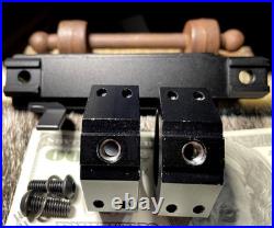 Heckler Koch O. E. M STANAG Scope Mount & HK STANAG 30mm Rings Rare Factory Demo