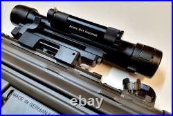 Heckler Koch O. E. M STANAG Scope Mount & HK STANAG 30mm Rings Rare Factory Demo