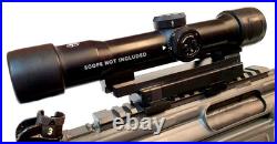Heckler Koch O. E. M STANAG Scope Mount & HK STANAG 30mm Rings Rare Factory Demo