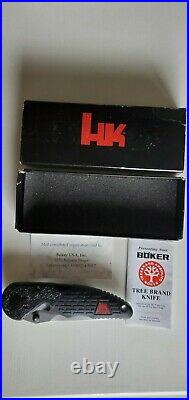 Heckler & Koch P2000 Boker / HK Collaboration Pocket Knife New Rare P7 USP VP9