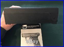 Heckler & Koch P7 / HK P7 Factory Pistol Box / Case PSP P7M8 & Manual NICE