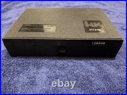 Heckler & Koch P7 M8 Hard Plastic Case Black HK Pistol Box Serial 120309