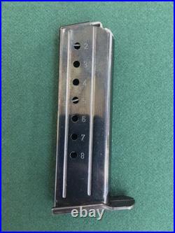 Heckler & Koch P7 PSP Factory Original 8 Rnd Magazine HK P7 H&K HJ Date Code