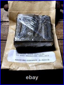 Heckler Koch SL6 / 630 Factory New OEM Magazine. 223 Blued Steel 10 RND in Wrap