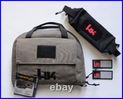 Heckler & Koch Tactical Pistol Bag Case By Hogue & Hk Ammo Bag Vp9 P30 Usp P2000